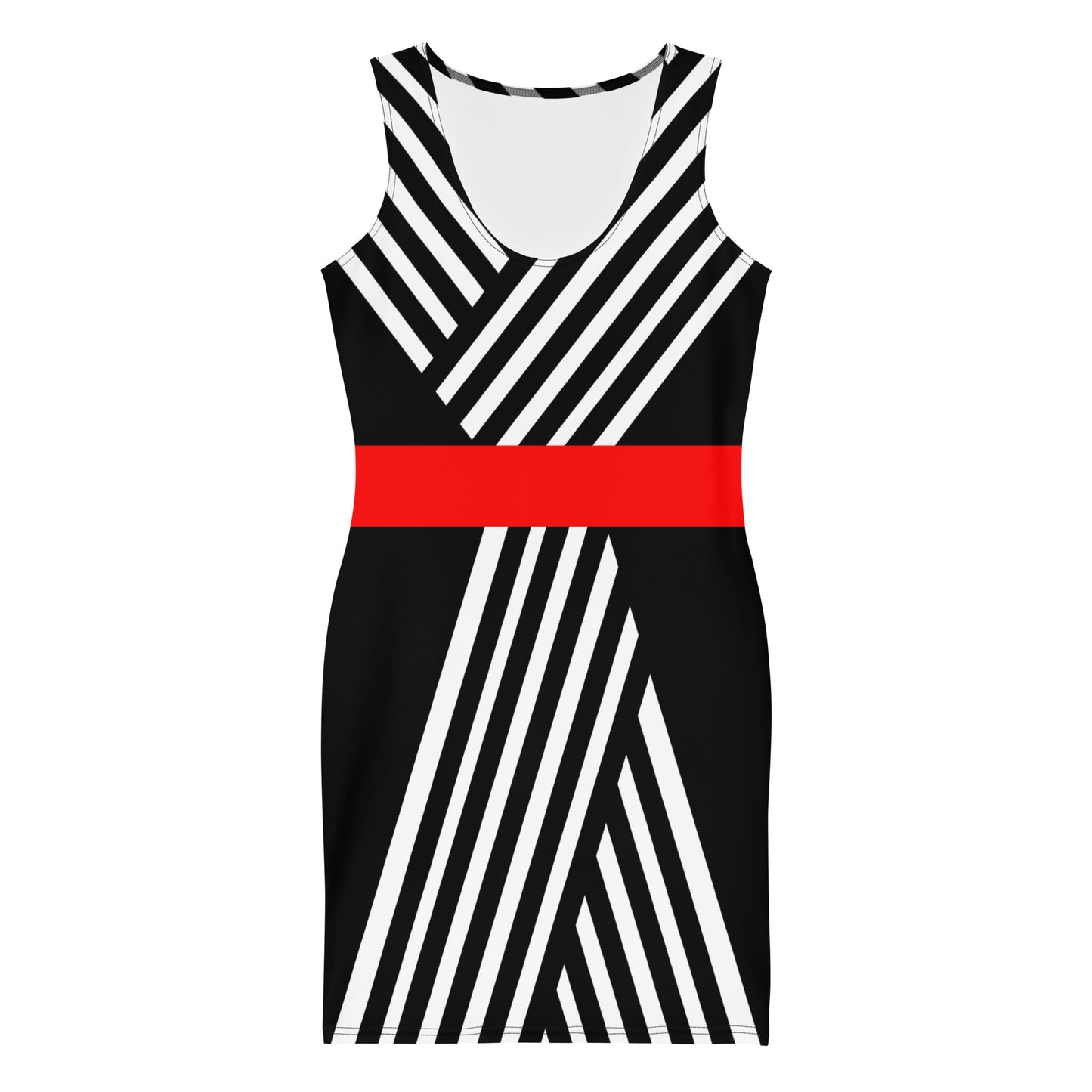 Verso Bodycon Striped Dress