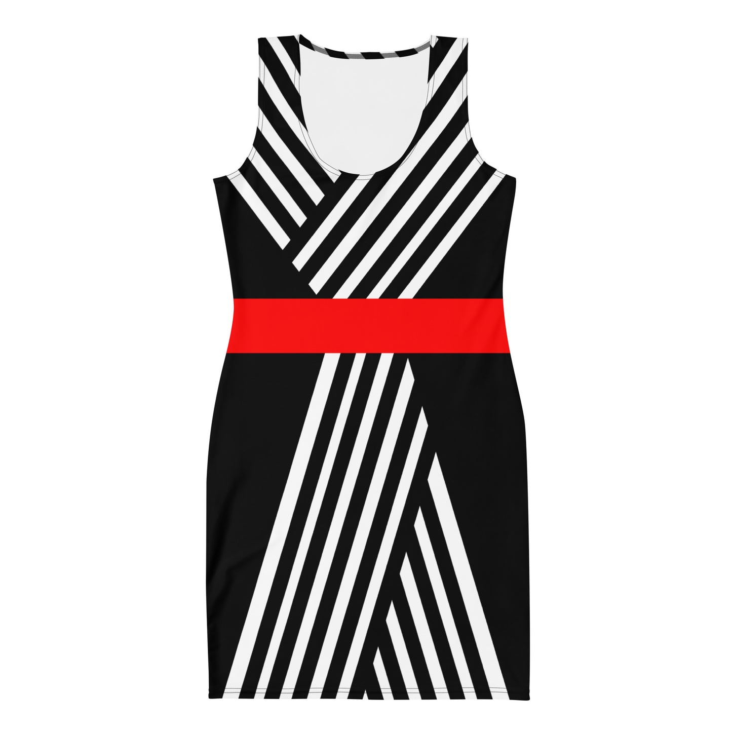 Verso Bodycon Striped Dress