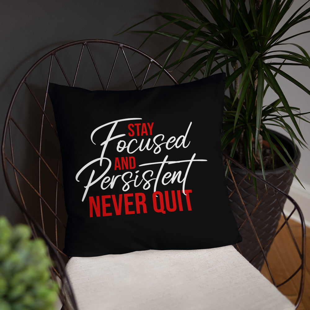 Basic Pillow | Stay Focused