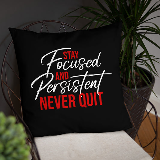 Basic Pillow | Stay Focused